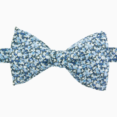 Blue Pepper Liberty bow tie