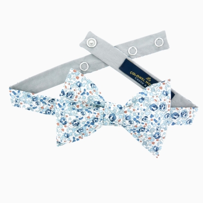 Liberty Light blue Eloise Bow Tie