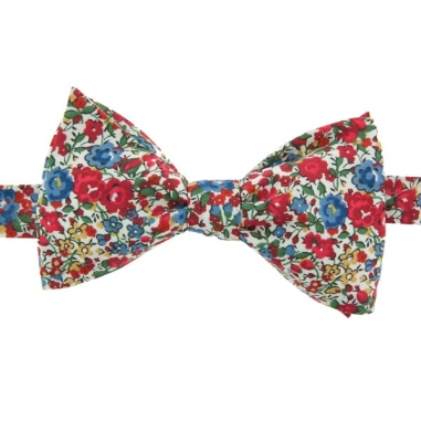 Red Emma Liberty bow tie