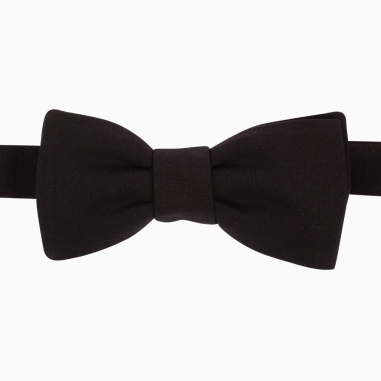 Black Cotton bow tie