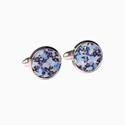 Liberty Blue Pepper Cufflinks