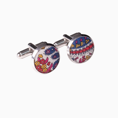 Liberty Summer Kitty Grace Cufflinks 2