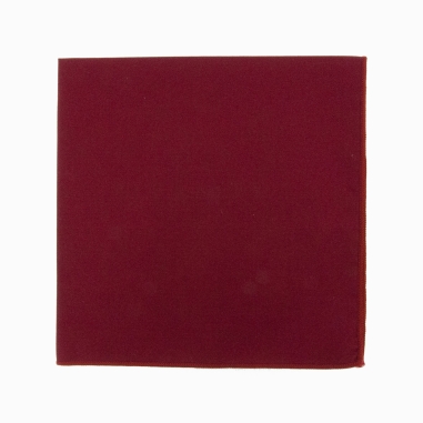 Burgundy pocket square