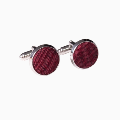 Burgundy Phœnix Japanese cufflinks 2