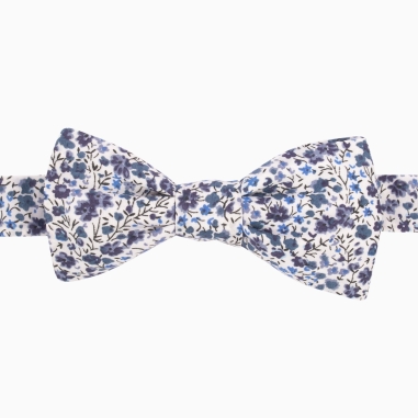 Navy blue Phoebe Liberty bow tie