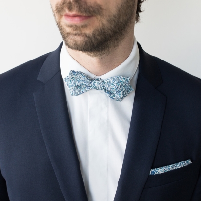 Liberty Blue Katie & Millie Bow Tie 2