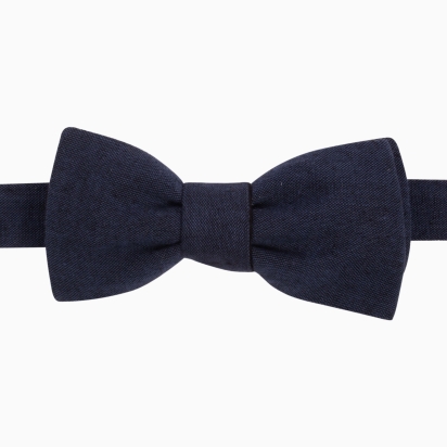 Noeud papillon Japonais Phoenix bleu marine