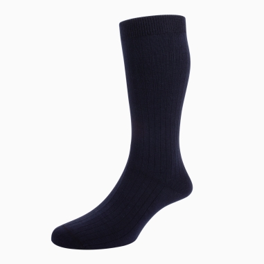 Navy blue Organic Cotton Socks