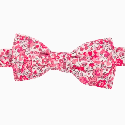 Liberty Raspberry Pink Emma Bow Tie