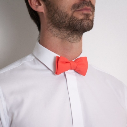 Coral Bow Tie 2