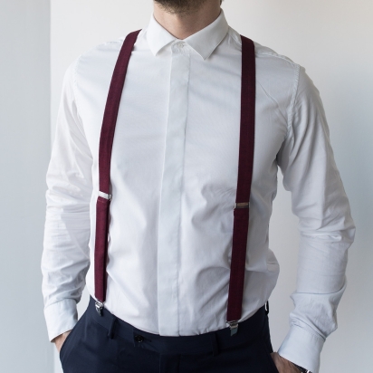 ADULT SKINNY fabric braces - Choose...