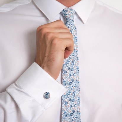 Liberty Light blue Eloise Tie 2