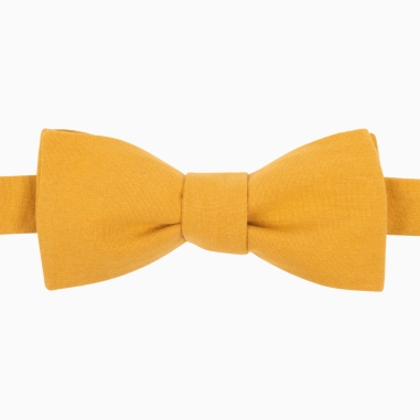 Mustard bow tie