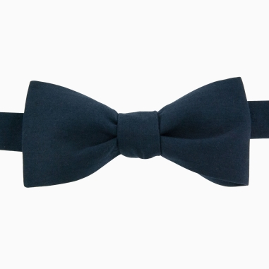 Sapphire blue bow tie