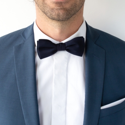 Sapphire Blue Bow Tie 2