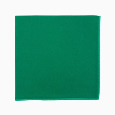 Fir green pocket square