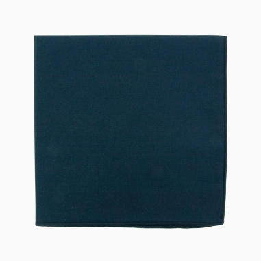 Sapphire blue pocket square