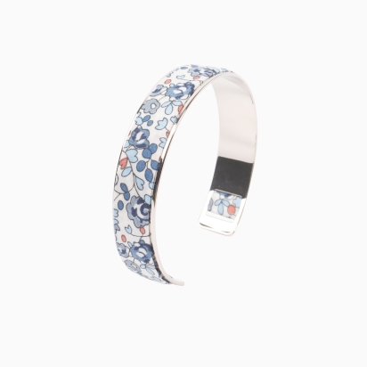 Bracelet Laiton argenté - Liberty Eloise Bleu ciel