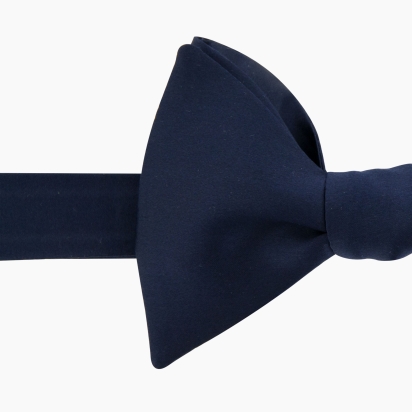 Navy blue Silk Bow Tie