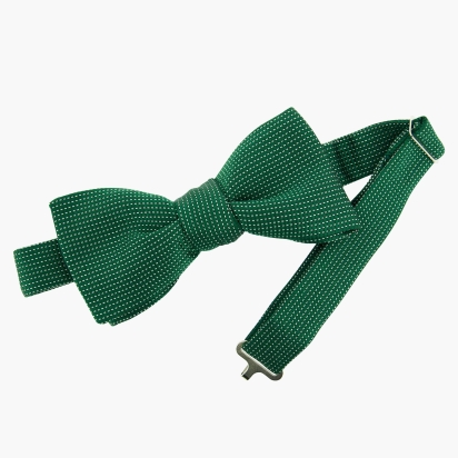Fir green Fiorenza Silk Bow Tie