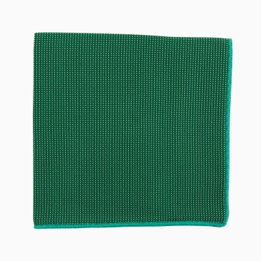 Green Fiorenza Silk pocket square