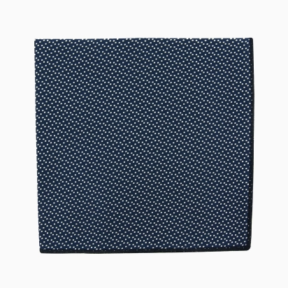 Pochette de costume Soie Milano bleu marine