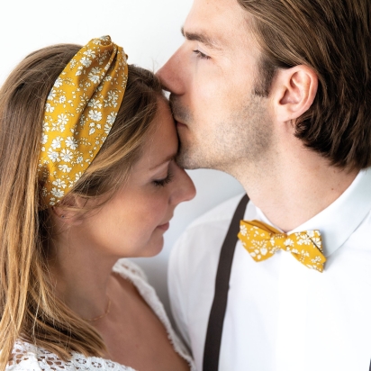 Mustard Liberty Capel Headband 2