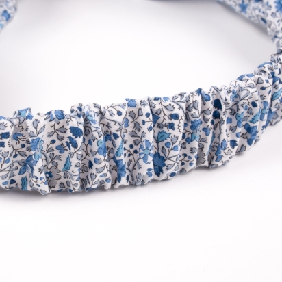 Headband Liberty Camille bleu outremer 2