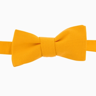 Buttercup yellow bow tie