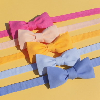 Buttercup Yellow Bow Tie