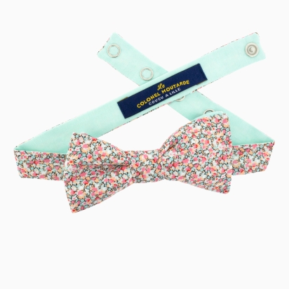 Noeud papillon Liberty Pepper pivoine...