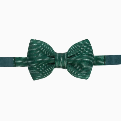 Noeud papillon ENFANT Soie Fiorenza vert sapin
