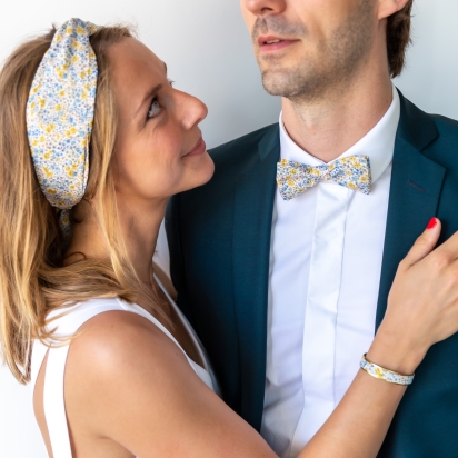 Headband Liberty Phoebe moutarde /...