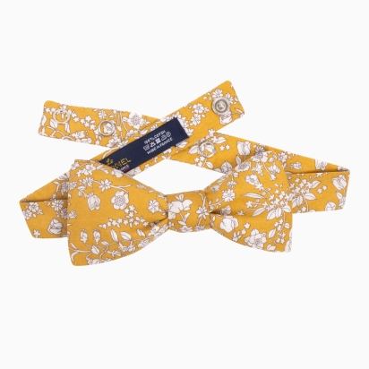 Liberty Turmeric Bloom Bow Tie 2