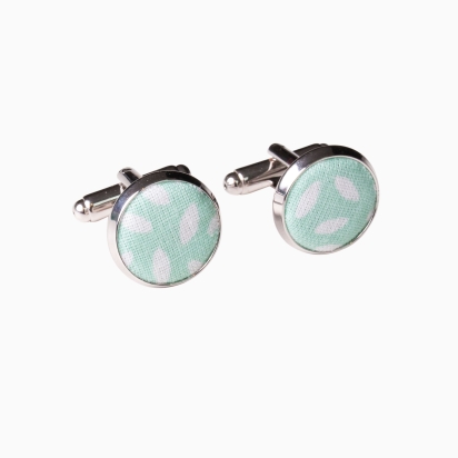 Boutons de manchette Grain de Riz coconut 2