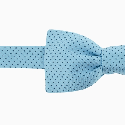 Sky Blue Venezia Silk Bow Tie