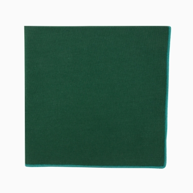 Pochette de costume vert lierre