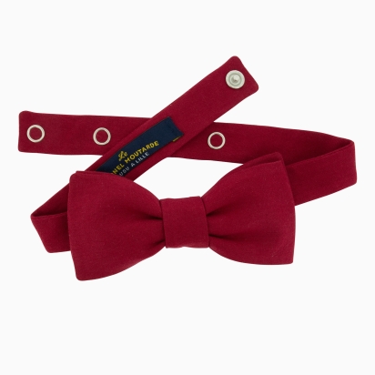 Noeud papillon Rouge cardinal