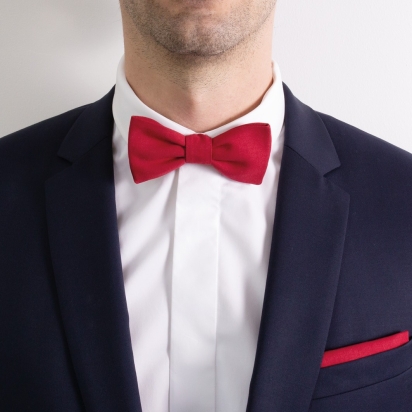 Cardinal Red Pocket Square 2