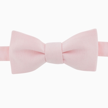 Nude Pink Bow Tie
