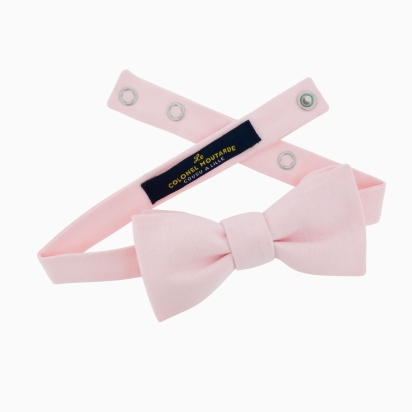 Noeud papillon Nude rosé