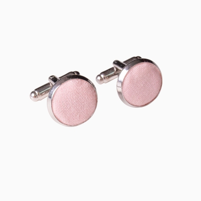 Boutons de manchette Nude rosé 2