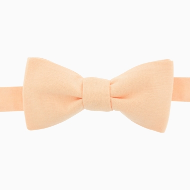 Nude Orange Bow Tie