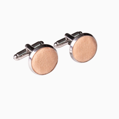 Nude Orange Cufflinks