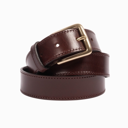 Ceinture cuir Chocolat