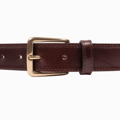 Ceinture cuir Chocolat