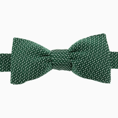 Green Milano Silk Bow Tie