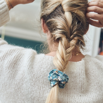 Liberty Strawberry Thief Scrunchie -...