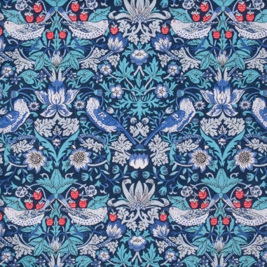 Strawberry Thief Liberty of London per meter in Blue