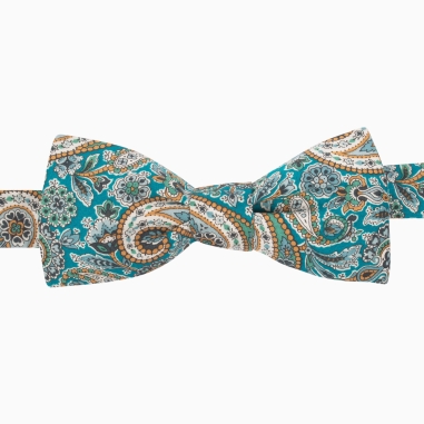 Liberty Lee Manor Teal Bow Tie